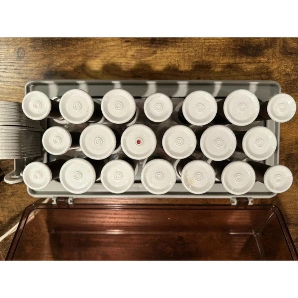 Clairol Custom‎ Care Setter KF-20 Hot Rollers Flocked Velvet 20 Curlers Denmark